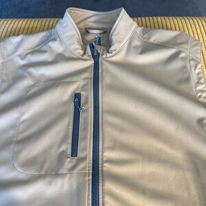 Men’s Johnnie O zipper golf vest XL